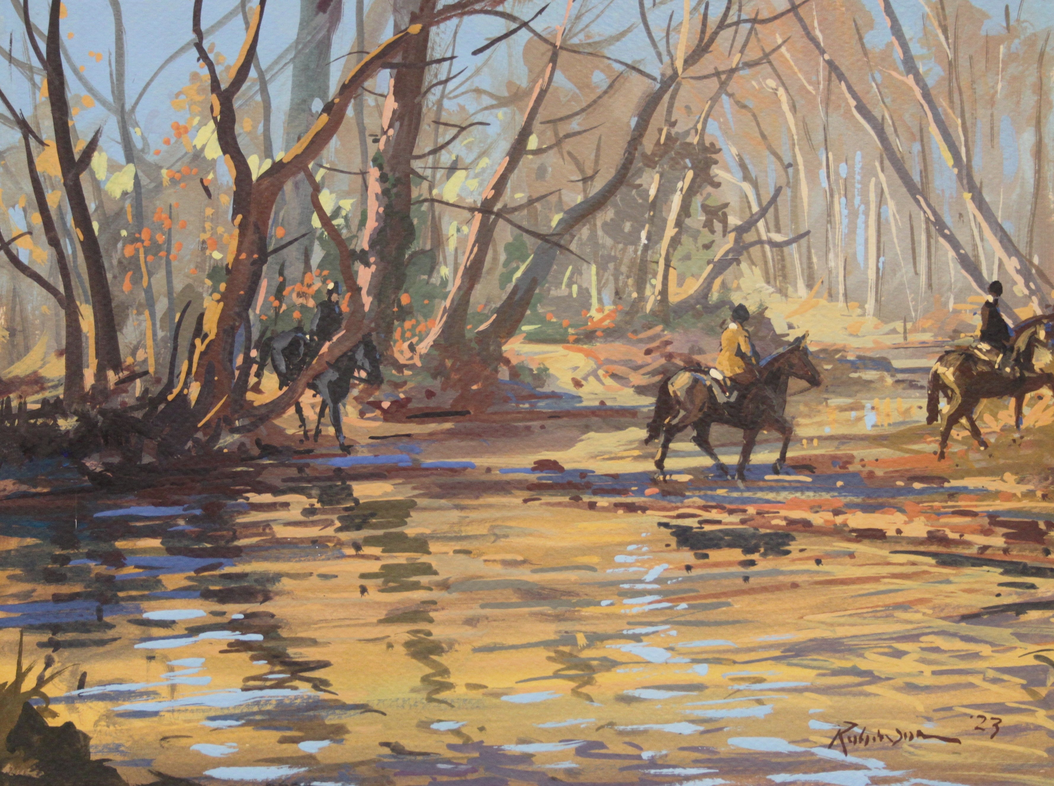 Crossing the Western Run